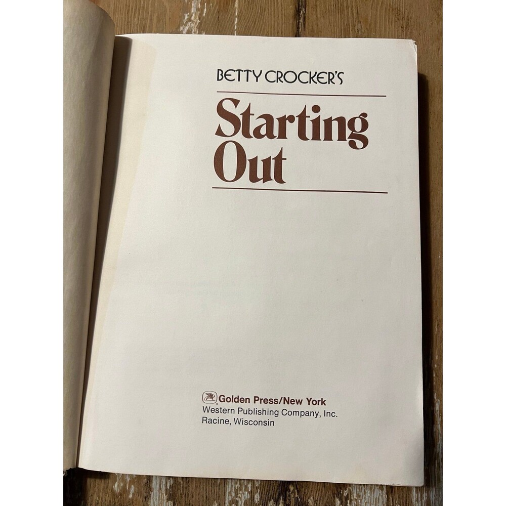 Betty Crocker's Starting Out Book : How to Get the Most Out of Your Home - Picture 4 of 6